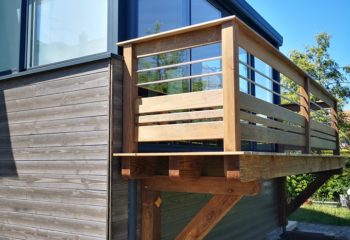 Balcon en bois 1