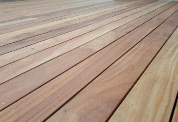 Plancher en bois d’une terrasse