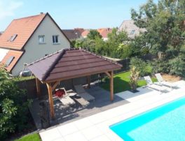 Réalisation d’une gloriette de jardin en bois